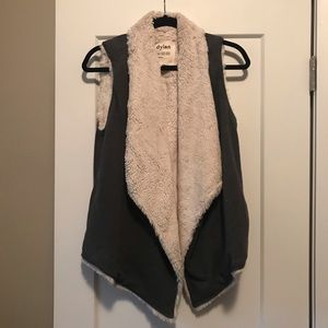 Dylan faux fur vest